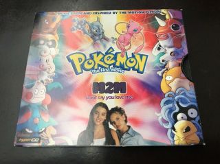 Pokemon The First Movie (1999) Rare Promo Cd Don’t Say That You Love Me M2m