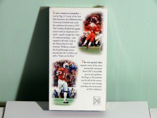 Rare VHS Oklahoma State Cowboys Football Breakthrough Season ' 97 Highlight video 3