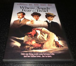 Where Angels Fear To Tread Dvd Rare Oop R1 Image Entertainment Helen Mirren