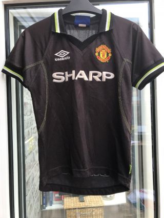 Rare Manchester United Football Shirt Top 1998 - 1999 Size 8 - 9 Years Keane 16