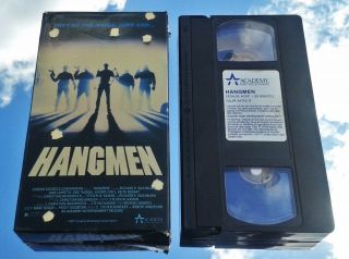 Hangmen (vhs 1987 1st Ed) Rare Thriller W Rick Washburn (cop Land,  Jack City