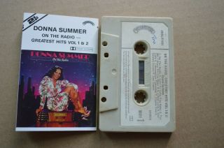 Donna Summer On The Radio Rare Zealand Cassette Tape