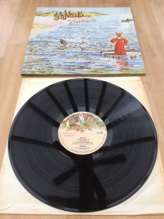 Genesis - Foxtrot - Rare Ex Uk 1972 Mad Hatter Labelled Vinyl Lp Record
