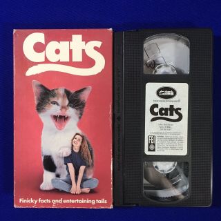 Cats 1994 90’s Vhs Video Strange Odd Weird Cult Oop Rare