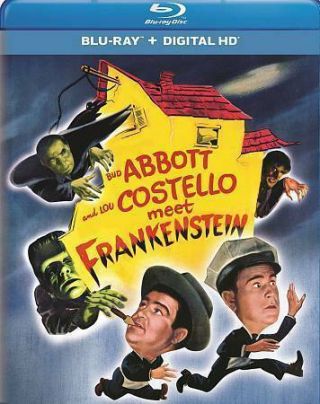 Abbott & And Costello Meet Frankenstein (& Dracula & The Wolfman) Rare Blu Ray