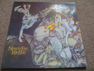 Kate Bush - Never For Ever 12 " Lp Orig Uk Emi Records Rare Vg,