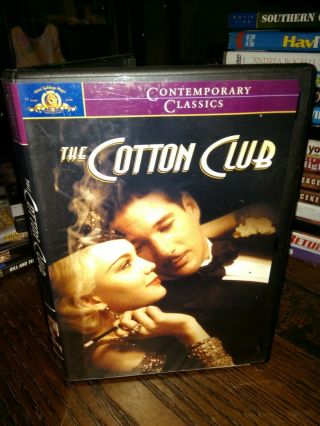 The Cotton Club (dvd,  2009) Richard Gere & Diane Lane Rare & Oop