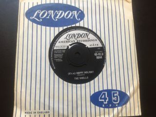 The Shells - Deep In My Heart - Rare 1962 Uk Single In