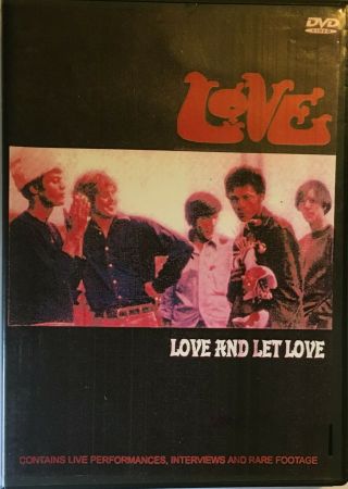 Love Love And Let Love Dvd Arthur Lee Live Performances,  Rare Footage Interviews