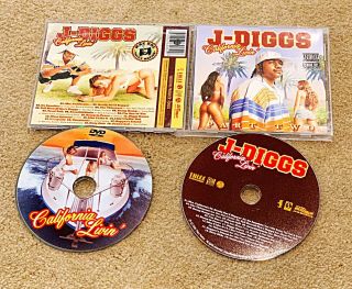 J - Diggs - California Living Part Two 2005 Og Cd/dvd Gfunk Thizz Nation Very Rare