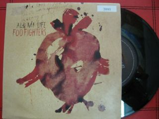 Foo Fighters.  All My Life.  Very Rare Numbered 7 ".