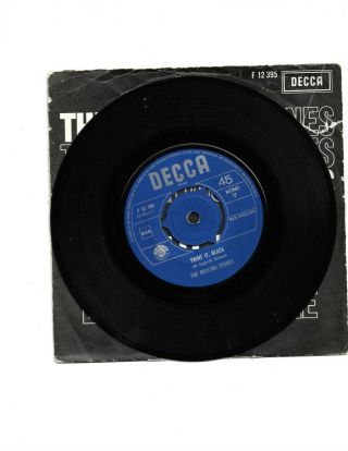 The Rolling Stones 45 Paint It Black,  Ps Holland Rare 1966