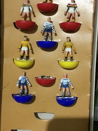 Subbuteo Rugby - Various Spare Players and Ref 1 Box.  Some Rare Great Deal 3