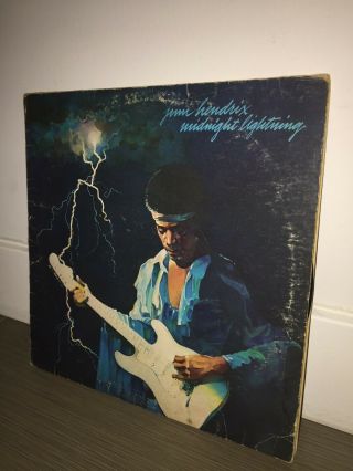 Jimi Hendrix Midnight Lightning Rare Lp Vinyl Record 12 "