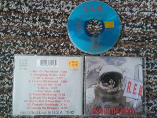 R.  E.  M.  Blue Cd Man On The Moon Live 40 Watt Club 1992 Rem Live Rare Cd