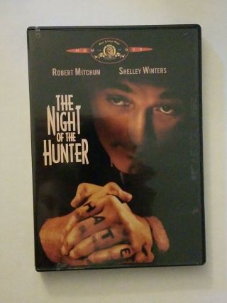The Night Of The Hunter (dvd) 1955 Robert Mitchum,  Shelly Winters Rare Opp