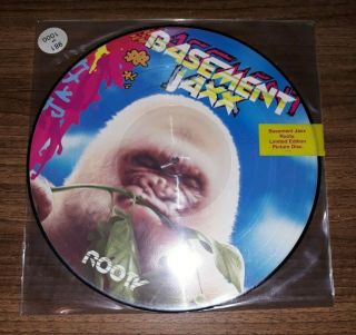 Basement Jaxx - Rooty (2001) Picture Disc Vinyl Double Lp Limited Edition Rare