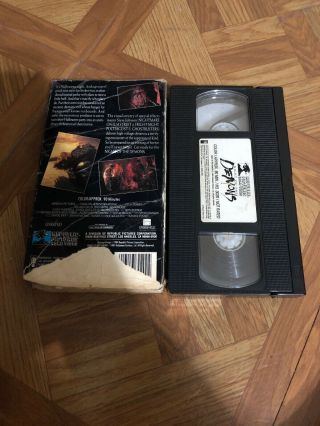 Unrated Night Of The Demons Rare VHS 2