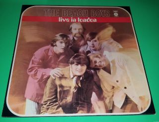 The Beach Boys Live In London Rare 1970 Pressing England Press Lp