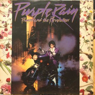 Prince Purple Rain Lp Warner Brothers 1 - 25110 Rare Vg,