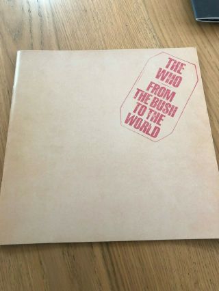 The Who - 2000 Uk Tour Programme - Rare