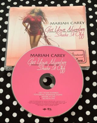Mariah Carey - Get Your Number/shake It Off Rare Cd Single