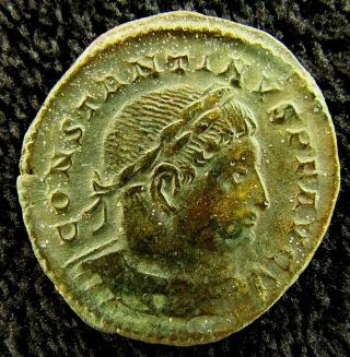 Rare Ancient Roman Bronze Coin Of Constantine The Great C.  307 - 337 Ad (m70)