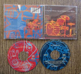 Crowded House Recurring Dream The Very Best Of 2 Cd Uk Special Edition Live Rare