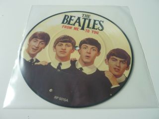 The Beatles - From Me To You - Rare 20th Anniversary 7 " Picture Disc Rp5015 - Ex