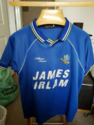Rare Old Macclesfield Town Football Shirt Size Small