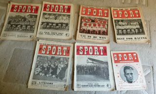 Sport Weekly Magazines X 30 1948 - 1954 All Listed Rare Magazines
