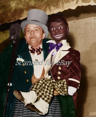 Rare Censored Today Bergen Is A Minstrel - Charlie Mccarthy In Blackface Color