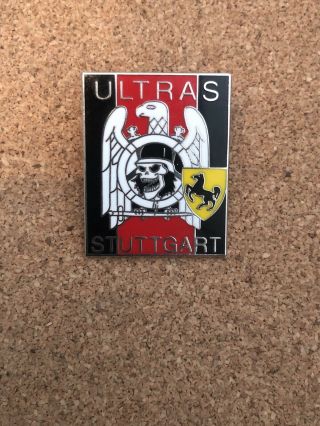 Rare Old Stuttgart Ultras German Football Casuals Badge