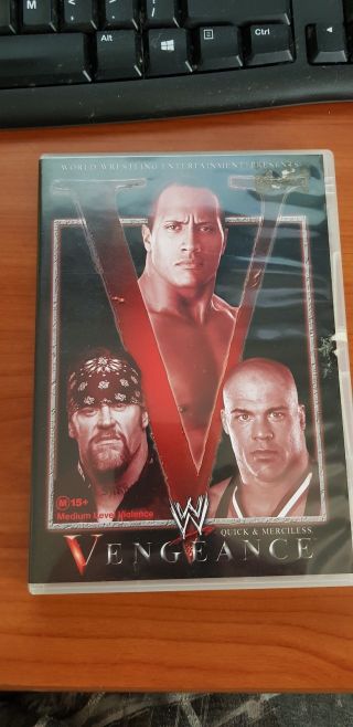 Wwe - Vengeance 2002 Very Rare (dvd,  2002)