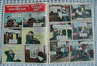 Frank Sidebottom,  Little Frank,  Rare,  Oink Comic,  Strip,  Indie,  Comedy,  Punk,  Freshies