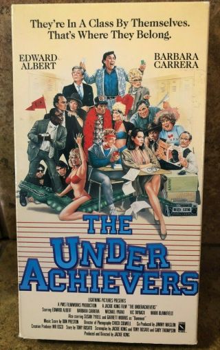 The Underachievers (vhs) Lightning Video Cult 80 