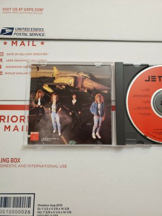 Jet Red S/T 1989 CD Very Rare Hard Rock Like 4