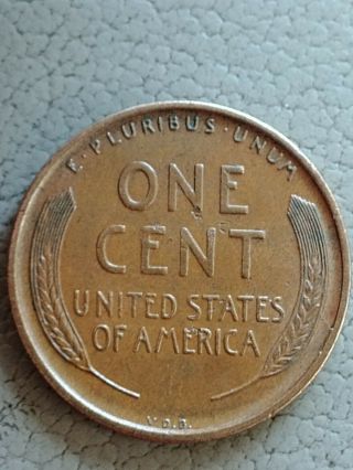 XF,  1909 VDB Lincoln Wheat Cent ONE OF THE RARE WHEAT PENNIES 7 2