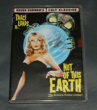 Not Of This Earth (dvd,  2010) Rare Horror Roger Corman Sleaze B - Movie
