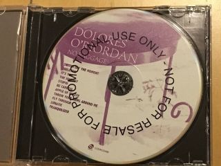 DOLORES O ' RIORDAN - No Baggage - rare 2009 promo CD album - THE CRANBERRIES 3