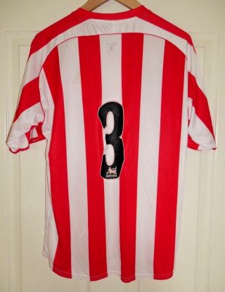 3 Sunderland Player Issue Home Football Shirt Lonsdale 05 - 07 Medium Rare B606