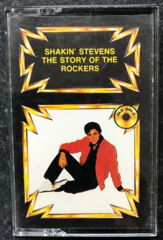 Shakin’ Stevens And The Sunsets Rare Cassette Album “the Story Of The Rockers”