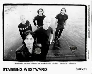 Stabbing Westward 8x10 Publicity Press Photo Rare Portrait 01