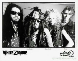 White Zombie 8x10 Publicity Press Kit Photo Rare Group Band Portrait 03