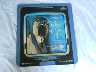 Rare Vintage Ced Video Disc Mgm Pink Floyd " The Wall "