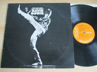 David Bowie - Rare Vinyl Lp - The Man Who The World,  Inner - Rca Lsp - 4816