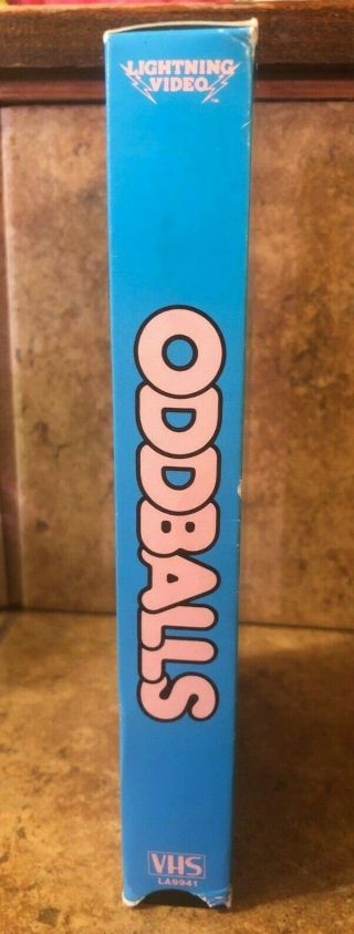 Oddballs (VHS) 80 ' s teen sex comedy Lightning Video RARE 3