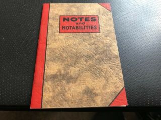 Notes And Notabilities - - Speedway 1937 - 38 Calendar And Notebook - - Very Rare