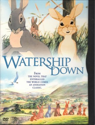 Watership Down 1978 John Hurt Animated 2002 R1 Dvd Snap Case Play - Rare