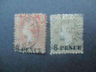 South Australia Stamps: Overprints Variety Rare (g222)